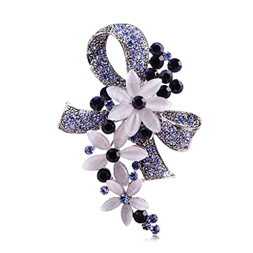 Broches à Fleurs de Couleur Antique pour Sublimer vos Écharpes de Fête