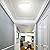 5Pack 9Inch Flush Mount Ceiling Light White,18 Watt 5000K LED Ceiling Light Fixture, Ultra Slim Close to Ceiling Light Fixture, Round Flat Low Profile Ceiling Lamp For Kitchen Bedroom Basement Hallway