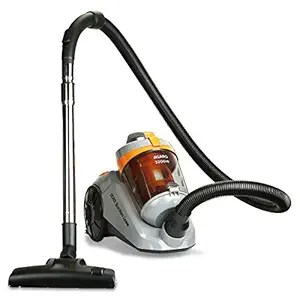 AGARO Empire 2200Watt Bagless Vacuum Cleaner With 3L Dust Collector (Orange/Ash),3 Liter,HEPA Filter