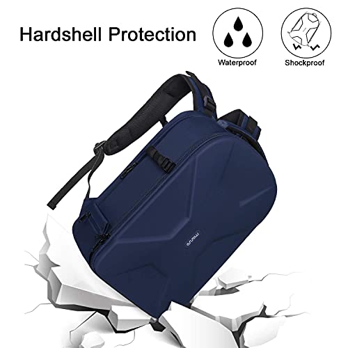 Image of MOSISO Camera Backpack, Photography Camera Bag 15-16 inch Waterproof Hardshell Case with Tripod Holder&Laptop Compartment