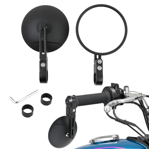 Accessoires moto haut de gamme avec rétroviseur latéral aluminium 22mm