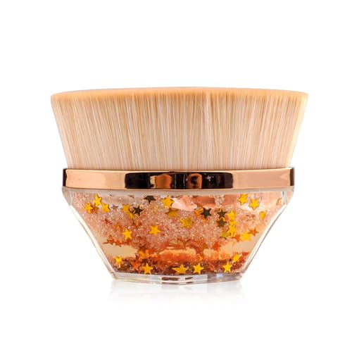 Generic 1 Pack Sunscreen Applicator for Kids, Sun Lotion Applicator Sun Cream Brush for Blending Liquid, Cream or Flawless Powder Cosmetics,Easy Sunblock Applicator for Kids and Baby (Golden)