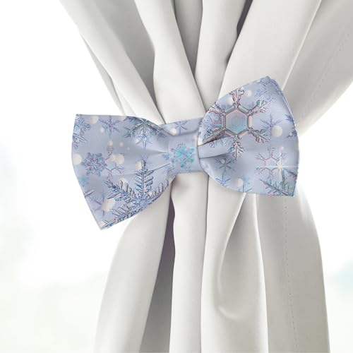 Tissu d'hiver en coton patchwork couture loisirs créatifs bleu - 5