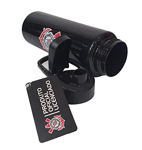 Squeeze Do Corinthians Garra de plastico com tampa de 750ml Licenciado e Oficial Presente Corinthian