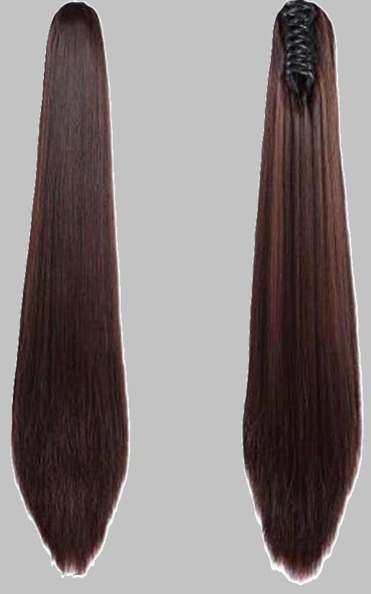 Clutcher Pony Hair Extension, 30 Inch Straight Synthetic