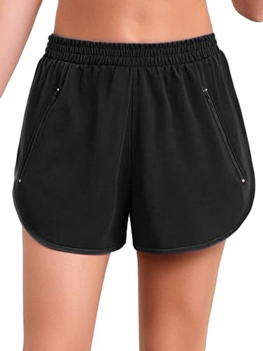 YEAHDOR Kids Girls Tennis Shorts Quick Dry Running Gym Athletic Sport Shorts with Built-in Mesh Liner3
