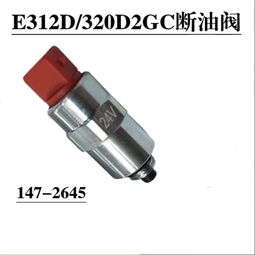 Électrovanne d'extinction 147-2645 pour excavatrice E320D2GC
