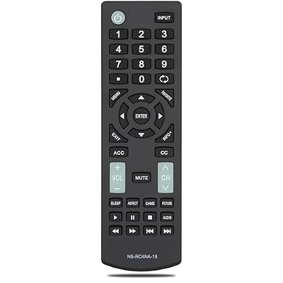 for Insignia TV Remote Control Replacement?Not for Insignia Roku or Fire TV?, Universal TV Remote for Insignia LED LCD Tvs, No Pairing Needed
