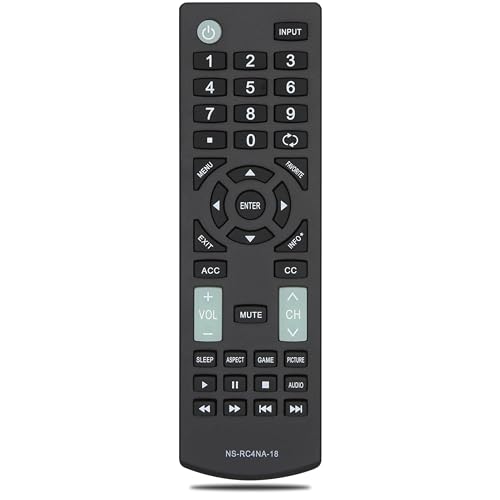 for Insignia TV Remote Control ReplacementNot for Insignia Roku or Fire TV Universal TV Remote for Insignia LED LCD TvsNo Pairing Needed