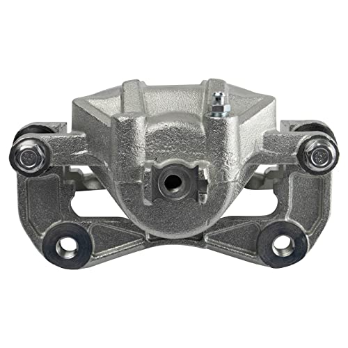 Image of TRQ Front Right Rear Brake Caliper w /Bracket Passenger Side | For 2006-2011 Hyundai Accent 2006-2012 Kia Rio Rio5