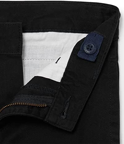 The Children's Place Boys Stretch Chino Pants,Black Single,14 - 2