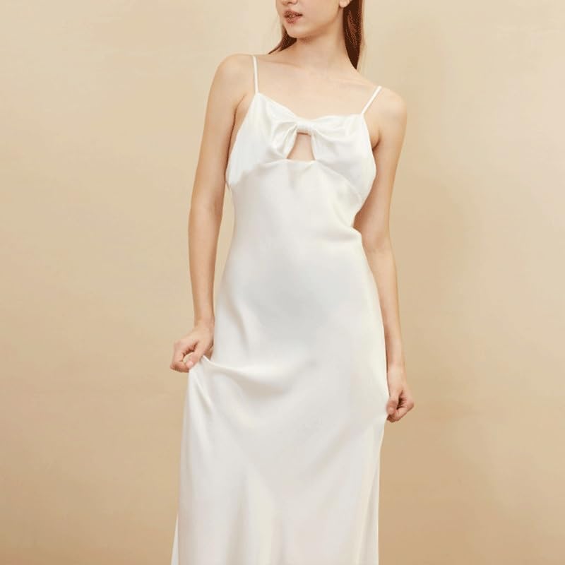 Evening Dress Spaghetti Strap Long Nightdress Nightgown