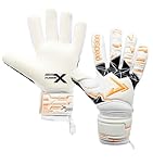 Precision Training Fusion X Negative Replica Football Adult's Goalkeeper Gloves, White, 9