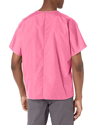 Image of Cherokee Scrubs for Women and Men Unisex V-Neck Tunic Nursing Scrub Top with Chest Pocket, Tuckable Durable Fabric - 4777 | 1 Chest Pocket For Essentials, Traditional Fit, Durable Construction, Comfortable Knit Details, Easy Care, Tuckable Style