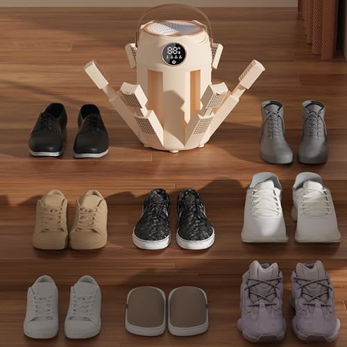 Secador de zapatos portátil Zerodis 110V plegable compacto miniatura 5
