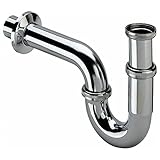 【Muy facil de limpiar】：Sifón lavabo solo se necesitan unos minutos para desmontar y limpiar fácilmente la alcantarilla, desmontar una de las piezas o desmontar el codo del sifón y limpiarlo.