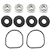 Head Gasket Kit for Kohler 24 841 04-S, 24 841 03S, CH25 CH26 CH730 CH740 CH750 CV730 CV732 CH742 CV25 CV26 CV724 CV730 Engines, 2 Pack Cylinder Head Gasket Kits