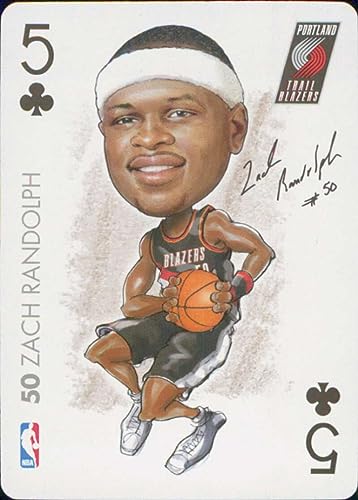 2004-05 All Pro Playing Cards 5 Zach Randolph Portland Trail Blazers Basketball Card - SportsCard Superstore