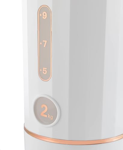 Miniatura 8 de Dispensador de arroz, contenedor de arroz de 22.0 lbs22 libras, dispensador de cereales con tapa y taza medidora, organizador de almacenamiento de