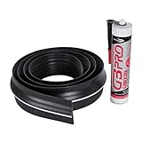 Stormguard 04SR5072515BL - 2515Mm Garaje Piso Umbral Seal - Negro