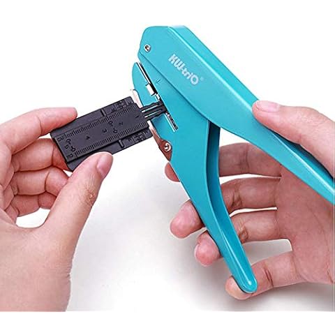 Handheld DIY Mushroom Single Hole Punch Puncher Paper Cutter, Loose-Leaf Punch with Ruler for Office Home School Students Cover