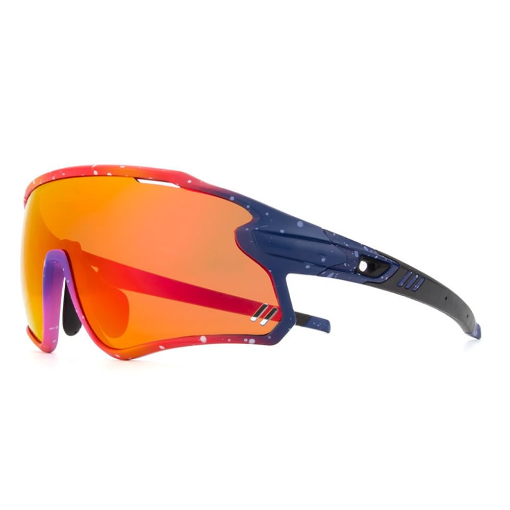 Occhiali da Sole Sportivi Occhiali da Ciclismo Mountain Bike Occhiali Uomo Occhiali da Baseball Occhiali da Bicicletta per Gli Sport All'aperto