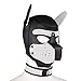 Produktbild Duzzy Leder Vollmaske Puppy Mask Gepolsterte Welpenhaube Hund Welpe Kapuze Abnehmbarer Mund Kostüm Party Cosplay Unisex M