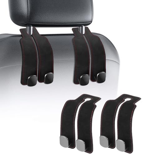 Eptchn SeatHooker Leather Car Headrest Hangers, Car Headrest...