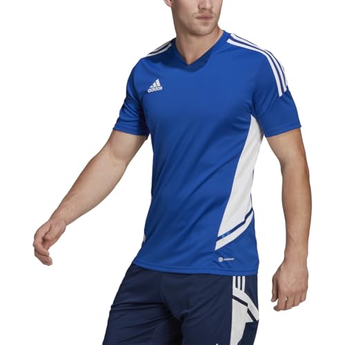 Image of Adidas Mens Condivo 22 Jersey, Team Royal Blue/White, S
