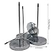 TheStriven 4 Piezas Portaetiquetas Soporte para Recibos de Notas Recibos Papel Soporte...
