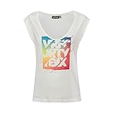 50% Baumwolle Modal Valentino Rossi Lifestyle, Damenhemd, Weiß, M