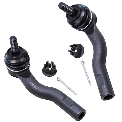 Image of Detroit Axle - 14pc Front End Control Arms Kit for 03-08 Mazda 6, Control Arms w /Ball Joint Tie Rods Sway Bars Struts & Coil Spring Boots & Bellows 2003 2004 2005 2006 2007 2008 Replacement