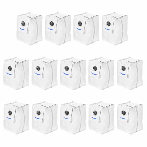 tooloflife 14 bolsas de fibra de repuesto compatibles con EcovacsX2, X2 Omni, X2 Pro, T30s, X5 Omni