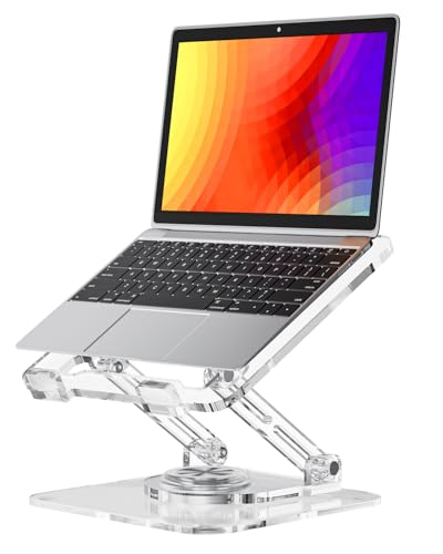 YoFeW Laptop Stand for Desk - Adjustable, Foldable...