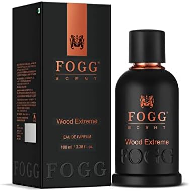 Fogg Scent Wood Extreme Perfume for Men, Long-Lasting, Fresh & Powerful Fragrance, Eau de Parfum, 100 ml