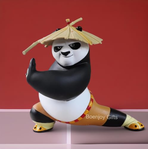 Image of Gifts- Kung Fu Panda Action Figures - Limited Edition, Kung Fu Panda Figurine, Merchandise Figures, Collectible Figurine for Home Decor, Office Table & Study Table Toys (15 cm)