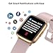 LIVIKEY Fitness Tracker Watch with Heart Rate Monitor, Activity Tracker with Pedometer, Sleep Monitor, Calories & Step Counter, IP68 Waterproof Smart Watches for Women Men Fitness Watch for Sports