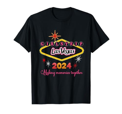 Girls Trip Las Vegas 2024 Birthday Squad Vegas Baby Camiseta