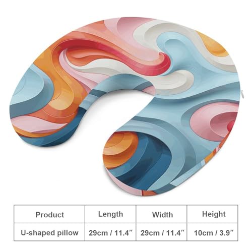 Almohada espuma viscoelástica cervical tamaño único miniatura 2