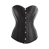 LOW COST Erotisches Leder- und Latexkorsett für Damen, 1200 g