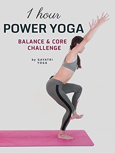 1 Hour Power Yoga - Balance & Core Challenge - Gayatri yoga