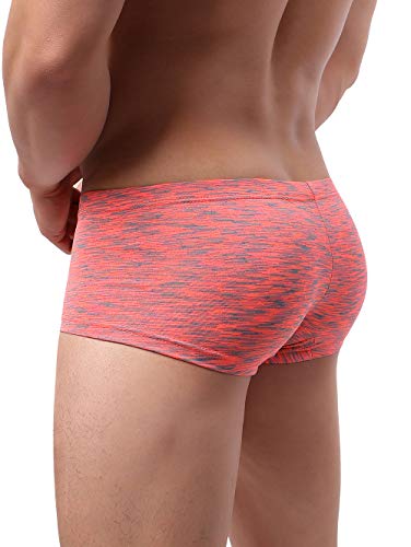 iKingsky Men's Pouch Boxer Briefs Stretch Shorts Underwear Colorful Bulge Trunk Underpanties4