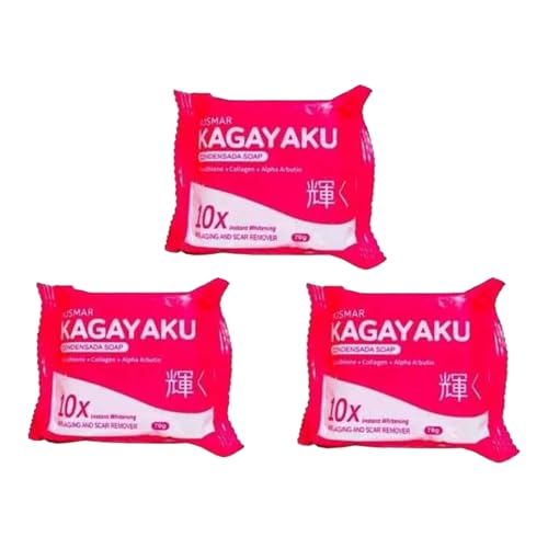 3 Bars CONDENSADA Face & Body Soap, 70g Each