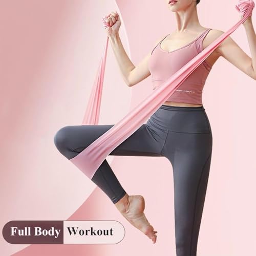 Image of 1 Psc Resistance Bands for Women & Men, Strength Training, Yoga & Home Workouts, Latex-Free Elastic Exercise Bands