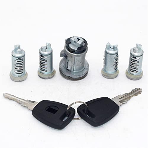 Serrure de porte Fiat Punto anti-grippage kit cylindres de coffre haute précision 3040Z-10