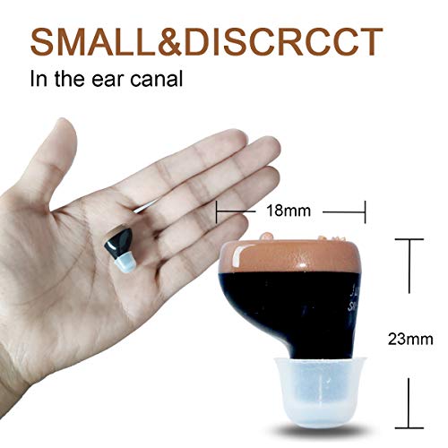 Rechargeable Hearing Amplifier CIC ASAP to Assist Hearing with Affordable Price and Battery-Free Lifestyle