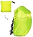 Produktbild alles-meine.de GmbH universal Regenschutzhülle für Rucksack / Schulranzen - NEON GELB / GRÜN - Nylon Sicherheitsset - für Kinder & Erwachsene - z.B. für Fahrrad / Rucksack / Schu..