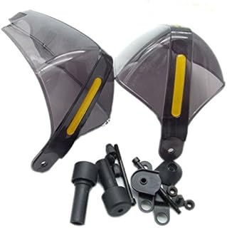 Paar Grau Motorrad Handschützer Handprotektoren 22mm 7/8"