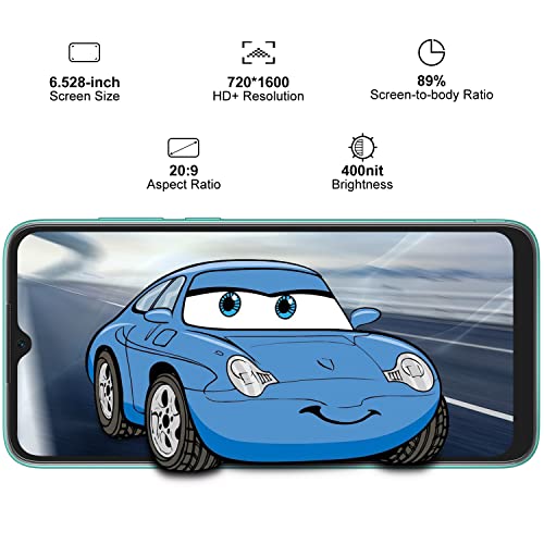 Unlocked Smartphones, Blackview A55 Pro, 4G Dual Sim Unlocked Cell Phones Android 11, 4Gb Ram 64Gb Rom,6.528" Hd+,Face Id+Fingerprint Unlock,4780Mah High Capacity Battery,13Mp+5Mp,T-Mobile Phone,Green #TOP6