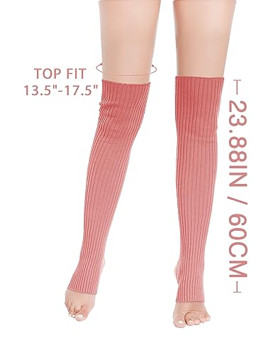 Image of v28 Women's Neon Knit Leg Warmer for 80s Party Dance Sports Yoga